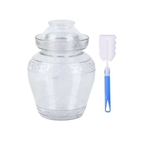 Fermentation Jar 2.5L for Pickles, Wine, and Sauerkraut