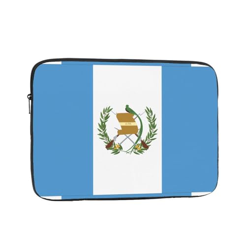 Flag of Guatemala Laptop Sleeve Case 13 Inch Suitable for Notebook Computer Tablet Traveling Carrying Simple Case