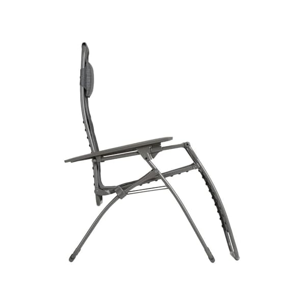 Lafuma Futura Relaxsessel 2er Set, Obsidian Grau
