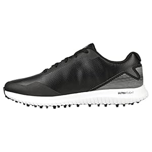 Skechers Zapatillas Go Golf Elite 5 Legend para Hombre, Negro y Blanco, 42.5 EU