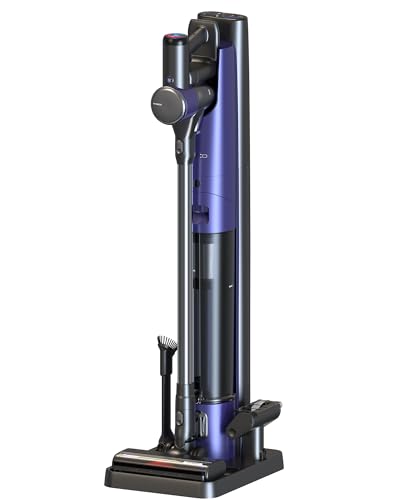 Tineco Pure One Station Pet Aspiradora Inalámbrica, Autolimpieza, ZeroTangle, Suelos Duros, Alfombras, Azulejos, Aseo de Mascotas, Ligera, De Mano