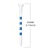 Zivisk Bamboo Golf Tees, 3 1/4 inch Long Tees Golf 100 Count, Strong Sustainable Biodegradable
