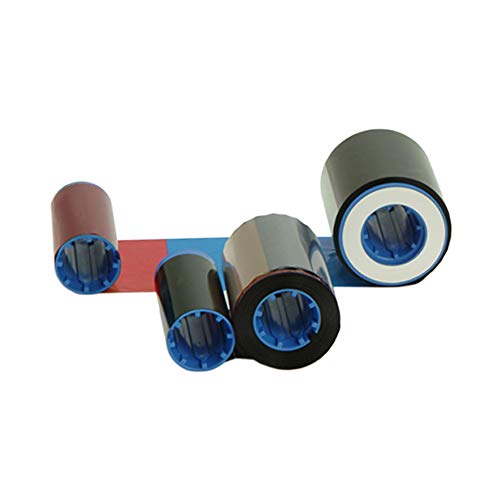 Zebra 800015-340 YMCKO Color Ribbon for Zebra P310C, P420C, P520C, and P720C ID Card Printers. 350 Prints.