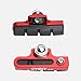 CYSKY 1 Pair Bicycle C Caliper Brake Pads Extension Adapter for Road Bike, Folding Bike, Fixed-Gear Bicycle (Red)
