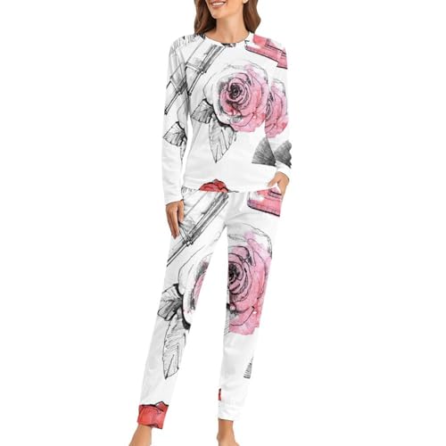 Ensemble de pyjama femme pour soirées cocooning t-shirt et pantalon