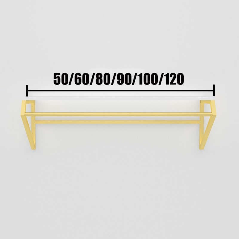 Scaffali galleggianti resistenti – Appendiabiti da parete per negozi di abbigliamento, organizer per camera da letto, appendiabiti per soluzione di stoccaggio vestiti