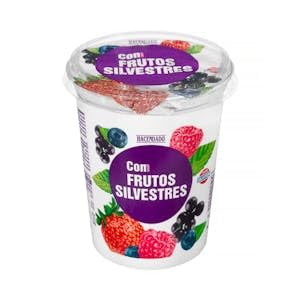 Yogur cremoso Hacendado con frutos silvestres Bote 500 g Pack 2