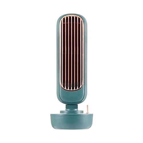 TOWARDSNAN Ventilador E lectric, ventilador de torre de humidificación, refrigeración de escritorio, humidificación, suministro de agua, ventilador de torre de aire acondicionado USB