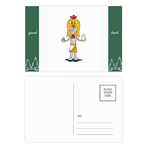 Cartes postales Egypt Mummy Horus poulet à chapeau pour surprendre vos proches au quotidien