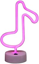 Pivita LED Neon Light, Interior Illumination, Night Light, Base Included, USB/Battery Operated, Indoor Decoration, Stylish, Birthday Gift, Decorative Light, Toys, Kids, Present, Atmosphere, Music