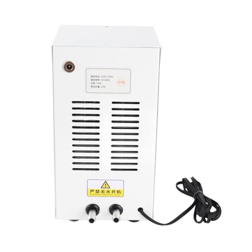 Fafeicy Enfriador de Acuario Enfriador de Agua de 72 W Enfriador de Acuario para Tanque de Peces para Hidropónico Hogar 30-35 DB de Enfriamiento Silencioso de Temperatura Constante,