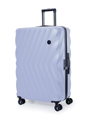 Image of BAGSMART 28 Inch Luggage with Spinner Wheels, Polycarbonate Hardside Suitcase with TSA Lock, Lightweight Rolling Travel Luggage for Men Women, Lilac Purple