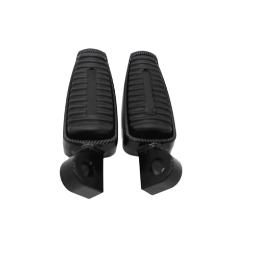 Repose-pieds moto noirs confort de route pour grandes virées en Sportster