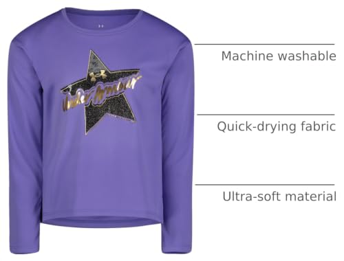 Image of Under Armour Girls' Long Sleeve Performance Graphic Tee, Outdoor Collection