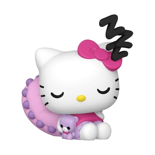 Image of Funko Pop! Sanrio: Hello Kitty - Sleeping - Amazon Exclusive - Collectable Vinyl Figure - Gift Idea - Official Merchandise - Toys for Kids & Adults - Anime Fans - for Collectors & Display