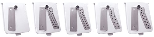 Set of 5 blades for Brieftons 5-Blade Spiralizer (Model: BR-5B-02)
