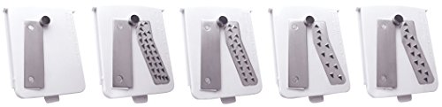 Set of 5 Blades for Brieftons 5-Blade Spiralizer (Model: BR-5B-02)