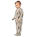 Emelivor Western Cactus Trcuk Boots Baby Newborn One-Piece Pajamas Footie Long Sleeve Romper Pjs for Boy Girls Kids