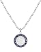 Get Back St. Christopher Surf Necklace | Medium - White/Royal Blue