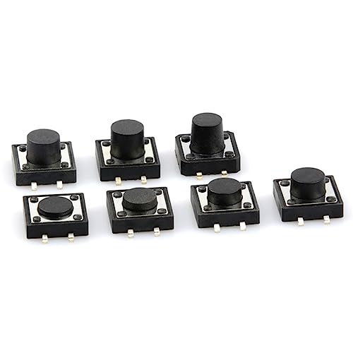 Bouton tactile SMD 12x12x9mm indispensable pour réparer vos appareils électroniques