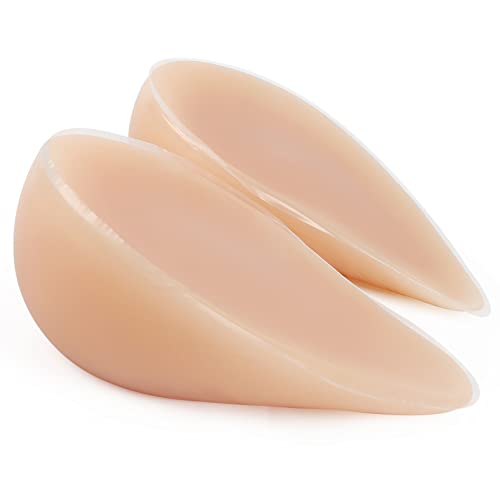 IVITA One Pair irregular Side Silicone Breast Forms Fake Boobs Mastectomy Prosthesis Bra Pad Enhancers3