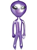 Rhode Island Novelty 2' Purple Inflatable Martian Alien Prop Toy Decoration