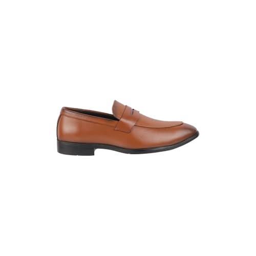Image of Metro Men Leather Formal Slip-On Shoes