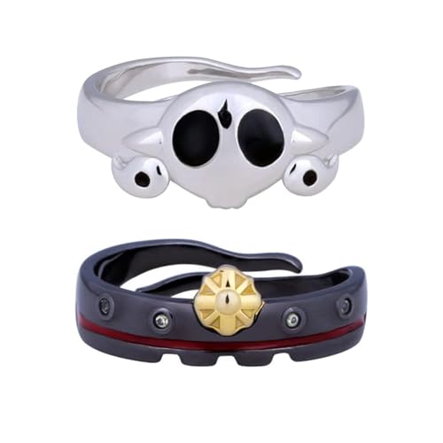 Hanako-kun Rings Yashiro Nene Cosplay Ring Male Female Couple Opening ring 925 Silver jewelry Toilet-bound Hanako-kun Rings
