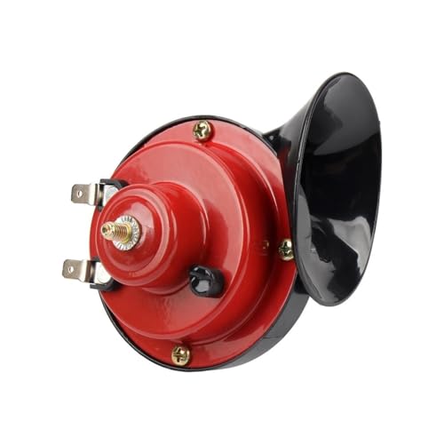 Bocina de motocicleta de gran potencia para hacerte oír bajo la lluvia con este repuesto de 12V