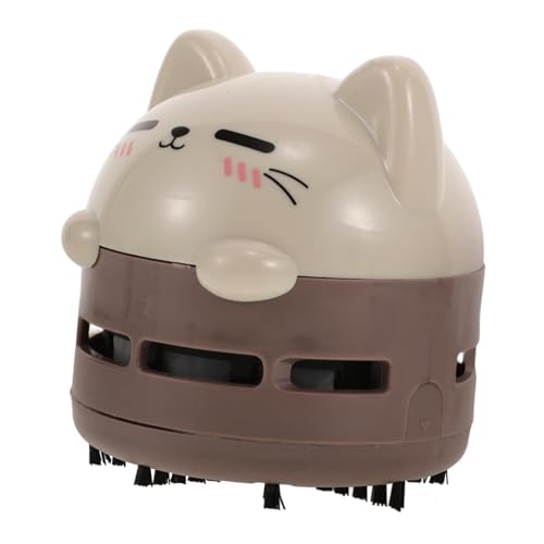 Unomor Handheld Mini Desk Vacuum Cleaner USB Rechargeable Compact and Portable Design for Dust Removal for Crumbs and Shavings Home Office Animal Pattern