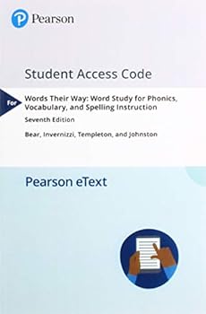 Misc. Supplies Words Their Way Digital -- Componen Book