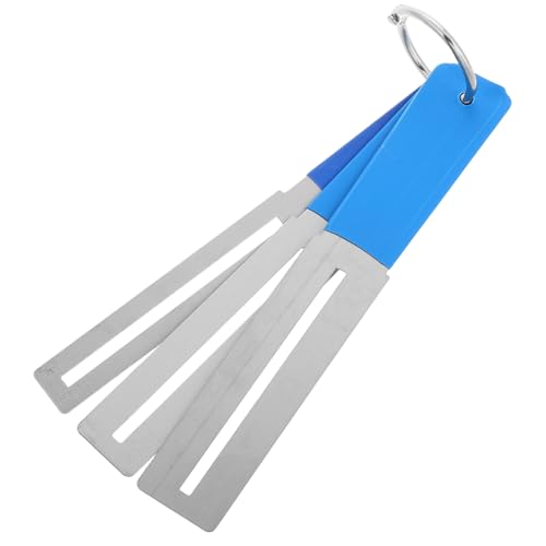 TOKIDNY Kit Profesional de Cuidado para Trastes de Guitarra con Protectores de Acero Inoxidable Incluye...