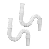 Manguera de drenaje para lavadora: con un diseño razonable y alta adaptabilidad, se puede aplicar bien a su cocina, baño, lavabo, lavadora, extensor de tubo de drenaje para exteriores