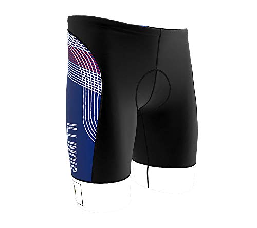 Shorts de ciclismo Illinois Bike para hombre miniatura 2