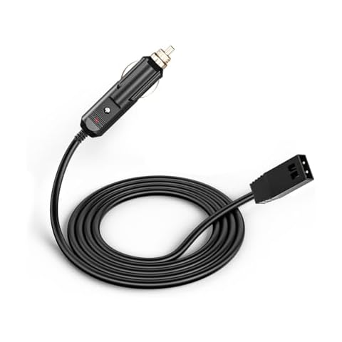 Mrgru Replacement Charger for Humminbird 12V DC Power Cord Helix 5 Fish Finder Compatible with Helix 5/7/8/9/10/12/15, All ICE Helix, All ICE Flasher Models 720105-1 Power Adapter Cover