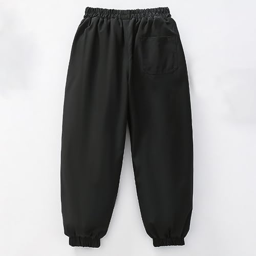 Boy's Cargo Joggers Pants Fashion Youth Quick Dry Hiking Lightweight Pants for Sports Outdoor with Pocket4