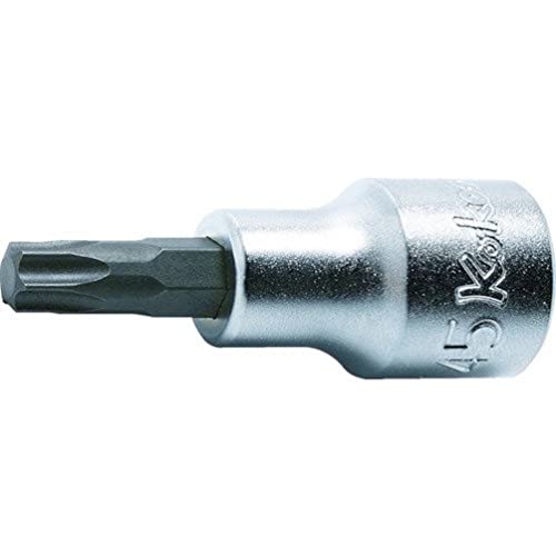 Koken 1/2 (12.7 mm) SQ. Torx Bit Socket, Total Length: 2.4 inches (60 mm), T50 4025.60-T50