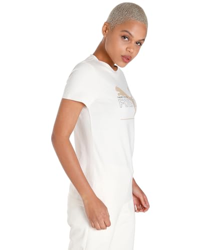 Image of Puma Women's Printed Regular Fit T-Shirt
