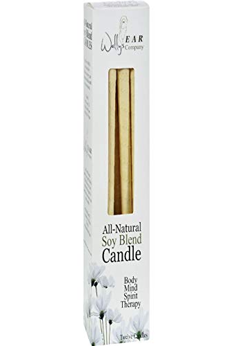 Bougie d'oreille mélange de soja et paraffine - Coffret de 12 pièces pour soin à domicile