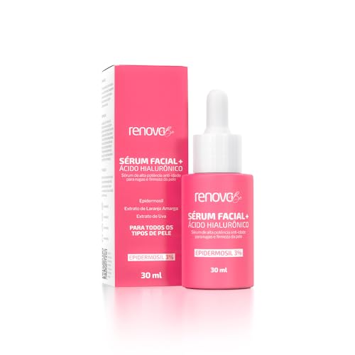 Sérum Ácido Hialurônico Anti-idade Reduz Flacidez
