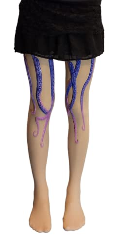 Black Bazaar Tentacle Tights Leggings Stockings Socks Cute Sexy Handmade Silicone Octopus 3D Design2