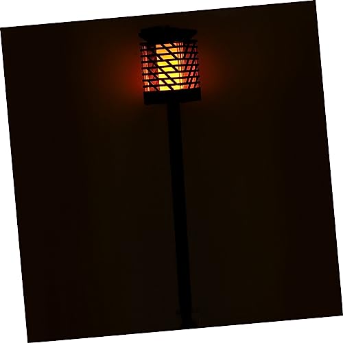 Gogogmee Solar Tree Lights Outdoor Retro Solar Landscape Light Waterproof Black Warm Easy Install
