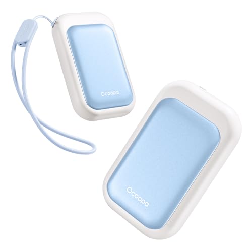 Image of OCOOPA AI Magnetic Hand Warmers Rechargeable 2 Pack, 5000mAh Ultra-Thin Electric Glove Heater Handwarmer,UL Certified, Men Women Gifts for Christmas,Birthday,Winter Essentials,UT4 Young