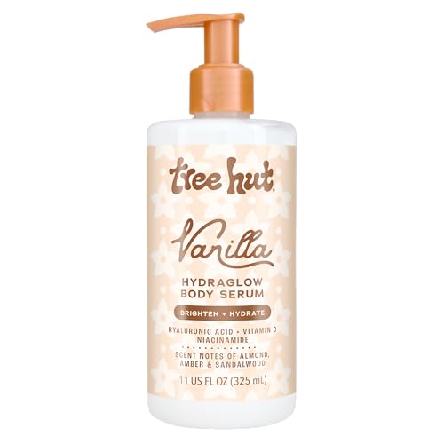Tree Hut Vanilla Hydraglow Body Serum, Brighten & Hydrate, with Hyaluronic Acid, Vitamin C &...