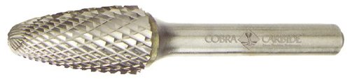 Fresa de carburo sólido 10791, corte doble, longitud larga miniatura 1