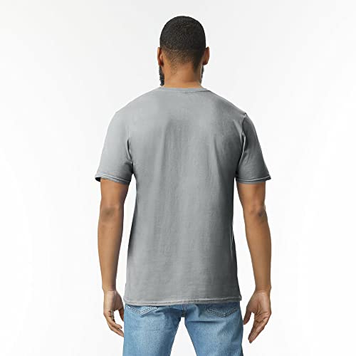 Gildan Adult Softstyle Cotton T-Shirt, Style G64000, Bulk Case, Ring Spun Sport Grey, 2X-Large #TOP4