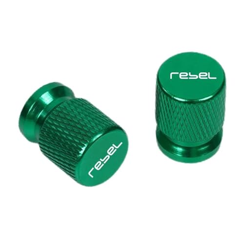 Capuchon de valve moto vert pour éviter les fuites d'air Honda Rebel