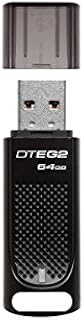 Kingston 64GB DataTraveler Elite G2 Black Metal Casing Fast 180MB/s R, 70MB/W USB