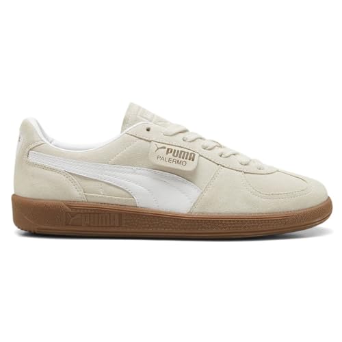 Image of Puma Mens Palermo Shoes Alpine Snow /Puma White 8 Medium