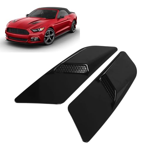 Rejilla de capó delantero para la ventilación de Ford Mustang modelos 2015 a 2017 5